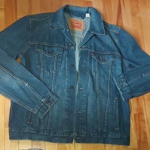 Levi's | Indigo Blue Men's Denim Jacket - Xl